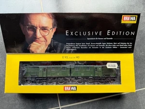 Brawa 0210 E-Lok BR E 95 02 DR Spur H0 in OVP - Bild 1 von 19