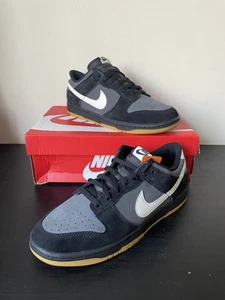 Nike Dunk Low Retro SE BRAND NEW & Authentic - Black/Anthracite Gum - Picture 1 of 8