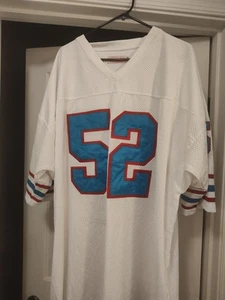 Robert Brazile Houston Oilers 1980 Mitchell and Ness Jersey Men's 54 - Picture 1 of 8