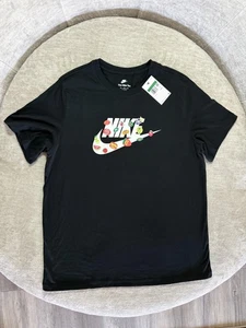 Camiseta Nike Para Hombres XL Negra The Nike Camiseta Fruit Swoosh Gráfico Camiseta DQ1047-010 - Imagen 1 de 9