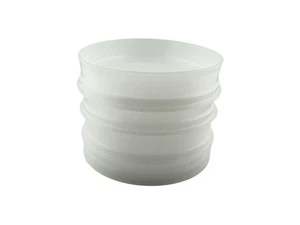 Tupperware Hamburger Replacement Four  Keepers  (NO LID) New - Picture 1 of 1