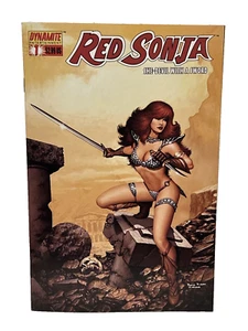 DYNAMITE COMICS: RED SONJA VOL. 1: #1 PAOLO RIVERA COVER, NM 2005 - Picture 1 of 5