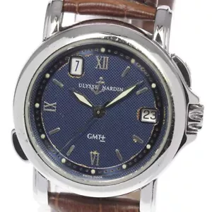 Ulysse Nardin San Marco 203-22 GMT Navy Dial Automatic Men's Watch_666397 - Picture 1 of 6