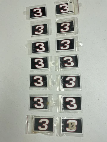Vintage Lot of 14 Dale Earnhardt NASCAR #3 Racing Fridge Magnets Cover