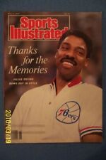1987 Sports Illustrated PHILADELPHIA 76ers JULIUS ERVING Retires from NBA No/Lab