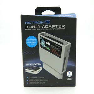 Hyperkin RetroN 5 3-in-1 Adapter for Game Gear/Master System/Master System Card - Picture 1 of 11