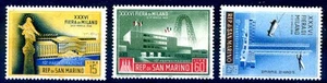 SAN MARINO 1958 - FIERA DI MILANO SERIE NUOVA ** MNH - Imagen 1 de 1