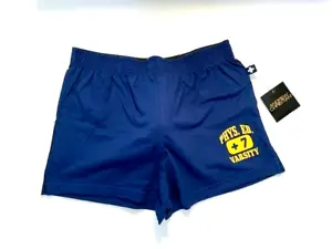 Andrew Christian - Size M  Gym/Workout Short - Navy/Yellow    Athletic  Shorts - Picture 1 of 8