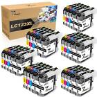 SET Compatible Printer Cartridges for Brother LC-123 DCP-J132-152-172W J552-752DW