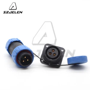 SP21 30A 3pin Electrical Waterproof Cable Connector LED Light Wire Connector 3p - Picture 1 of 7