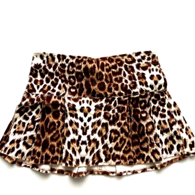 PAPAYA 豹纹芭蕾舞迷你印花裙 VELOUR ( M ) — 第 1/2 张图片