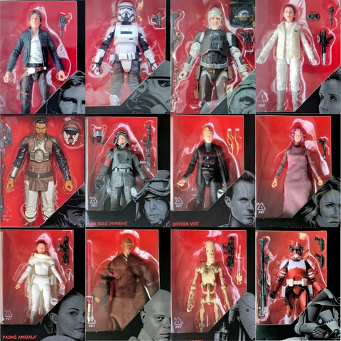 Star Wars AOTC ANH TESB REBELS ROTJ TFA TLJ The Black Series 6 Inch Figures 2019 Cover