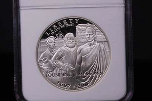 2007-P Jamestown Commemorative. Silver $1. NGC PF-70 Ultra Cameo #GMC154 - Picture 1 of 3