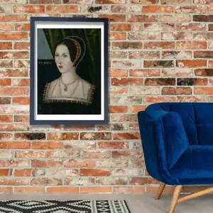 British School - Queen Anne Boleyn Wall Art Poster Print - Picture 1 of 12