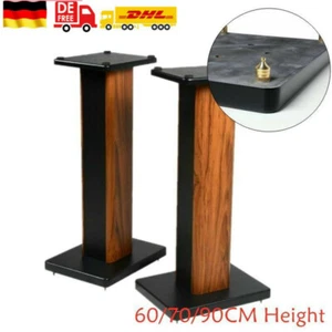 2x Boxen Standfuß Ständer Standfüsse 60/90 cm Lautsprecher Fester Stand DE Neu - Bild 1 von 16