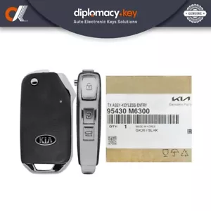 Genuine KIA Cerato 2018-2022 Remote Flip Key 3 Buttons 434MHz - 95430-M6300 - Picture 1 of 2