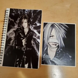 The GazettE J-rock Uruha Reita Spiral Notebook Art Photo Set Artist Japanese - Picture 1 of 1