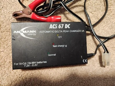 Ansmann ACS67 Automatic Ultra Fast Delta Peak Charger for Radio Control Vehicle - Image 1 of 2