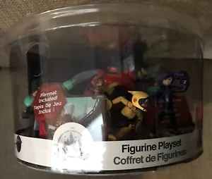Disney Store Big Hero 6 The Series Figure Play Set Nuovo In Confezione Danneggiata - Foto 1 di 5