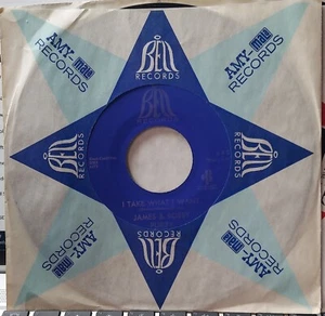 JAMES & BOBBY PURIFY 7" I TAKE WHAT I WANT / SIXTEEN TONS BELL VINYL PRESSING 67 - Picture 1 of 1
