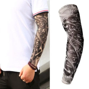 Tattoo Ärmel Skin Arm Sleeve Strümpfe Stulpe Karneval Fasching Kostüme Set G5K5 - Bild 1 von 7