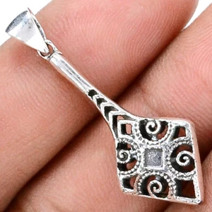 Joyería colgante de filigrana plata esterlina 925 SSS SPJ2124 - Imagen 1 de 1