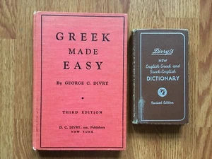 DIVRY GREEK BOOKS Greek Made Easy 3rd Ed & Greek English Dictionary LANGUAGE - Picture 1 of 11