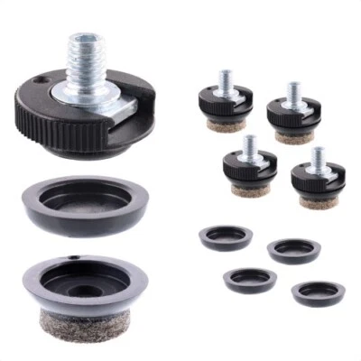 WAGNER QuickClick® 4tlg Verstellfuß Justierfuß Ø 20 mm x M6/M8/M10  - Varianten - Bild 1 von 3