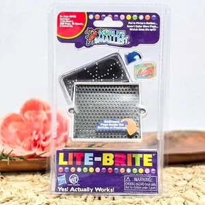 🌈 World's Smallest Lite-Brite 🚂 Mini Retro Light-Up Toy – NEW & Sealed! - Picture 1 of 4