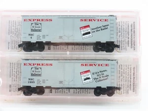 N Scale Micro-Trains MTL 1995 NSC Express Service Box Car 2-Pack Sealed - Picture 1 of 7