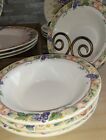 Pfaltzgraff Orchard set of 4 Cereal Soup Bowls 7¼"  EXCELLENT CONDITION 