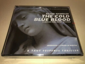 David Handler The Cold Blue Bood audio book CD a Berger and Mitry Mystery series - Imagen 1 de 4