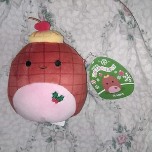 Squishmallows Roger the Christmas Ham 5"  Holiday Winter - Picture 1 of 2