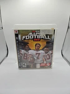 All-Pro Football 2K8 (Sony PlayStation 3, PS3, 2007) Complete w/ Manual - Tested - Picture 1 of 3