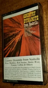 Country Dinamite From Nashville Cassette 1976 Starday New Sealed Various Artist  - Picture 1 of 3