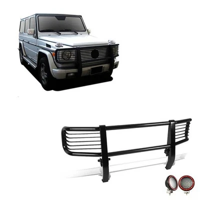 Kit protector parrilla caballo negro BK Fit 1999-2010 Mercedes-Benz G500 Foto 1 de 4
