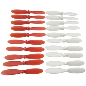 20Pcs Paddle Propeller 7L H107C H107D Quadcopter white and red - Picture 1 of 4