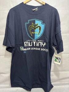 Vintage Tampa Bay Mutiny Shirt Men’s XL Majestic New NWT MLS Major League Soccer - Picture 1 of 10
