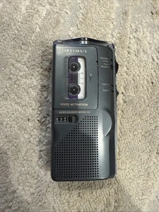 Optimus Registratore Micro Cassette Attivazione Vocale Testato Funzionante - Foto 1 di 12