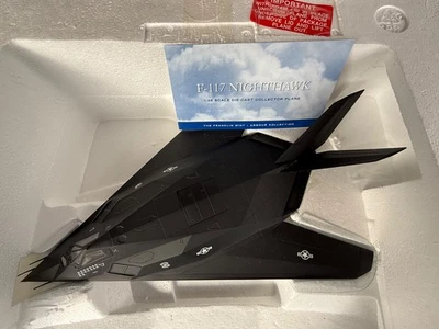 Franklin Mint Armour-F 117 Stealth Fighter US Air Force 1:48 Die-Cast Nuevo en caja Foto 1 de 4