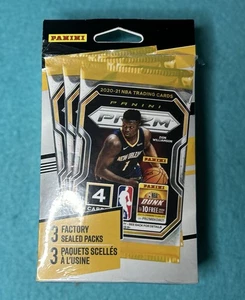 2020-21 Panini Prizm NBA Basketball Factory Sealed 3 Pack Hanger Box - Picture 1 of 1