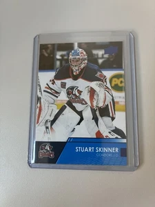 2021-22 Upper Deck AHL Blue Stuart Skinner #97 Bakersfield Condors Edmonton PRC - Imagen 1 de 2