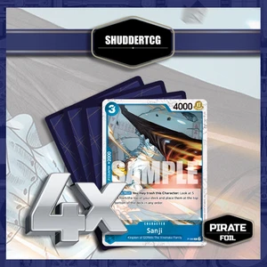 Sanji (Pirate Foil) P-068 Premium Booster -The Best- Vol. 2 Foil (P) [4X] - Picture 1 of 1