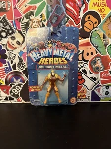 Marvel X-Men '97 SABERTOOTH Heavy Metal Heroes DieCast Metal On Card TOYBIZ - Imagen 1 de 7