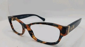NEW Coach HC6078 5337 Teal Confetti Tortoise Eyeglass Frames Only! 52-16-135 - Picture 1 of 9