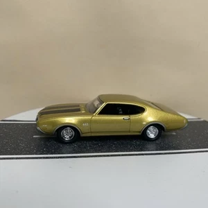 Reader's Digest High Speed Diecast 1969 Oldsmobile Olds 442 Gold/Black 1:64 NM - Picture 1 of 14