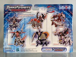Vintage Transformers Armada Dinobots Robots In Disguise RID Card Back Package - Picture 1 of 2