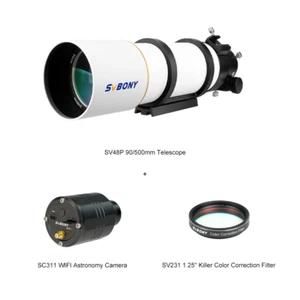 SVBONY SV48P 2" Telescope WIFI Astronomy Camera SKiller Color Correction Filter - Picture 1 of 20