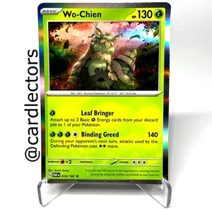 Pokemon TCG: Scarlet & Violet Paradox Rift Wo-Chien 018/182 Holo Rare Legendary - Bild 1 von 2