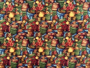 Vintage Cotton Quilt Fabric Grandma's Keepsakes Anna Krajewski to SSI by 1/2Yard - Picture 1 of 3